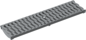 Slitsat galler Oval Grip design Slitsat galler Oval Grip design